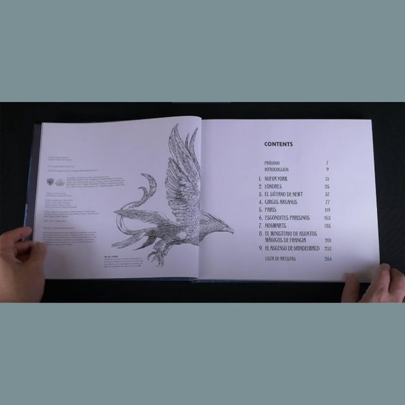 Grindelwald  Art | El arte de los Crímenes de Grindelwald Spanish edition - Picture 3 of 17